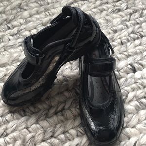 Mephisto Allrounder black and silver shoes